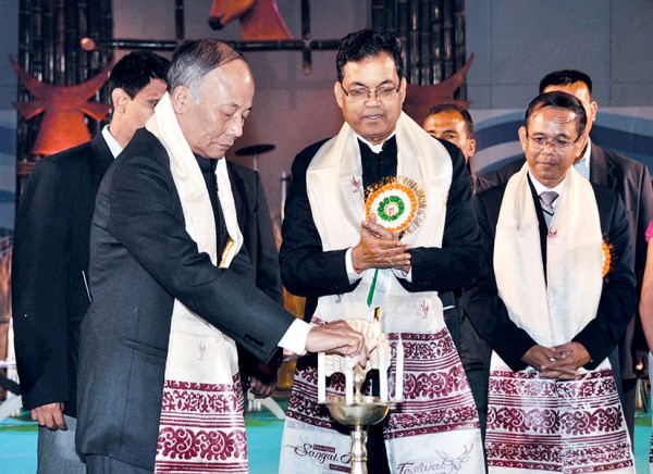 t the inaugural function of Manipur Sangai Festival