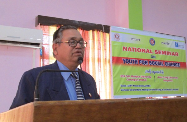 one-day national seminar on 'Youth for Social Change'