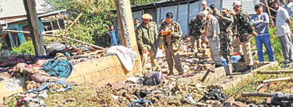 Twin blasts claim one at Pallel, six hurt on 6 Nov 2013