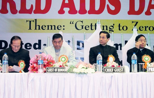 Dignitaries of the World AIDS Day observance held at MFDC Auditorium