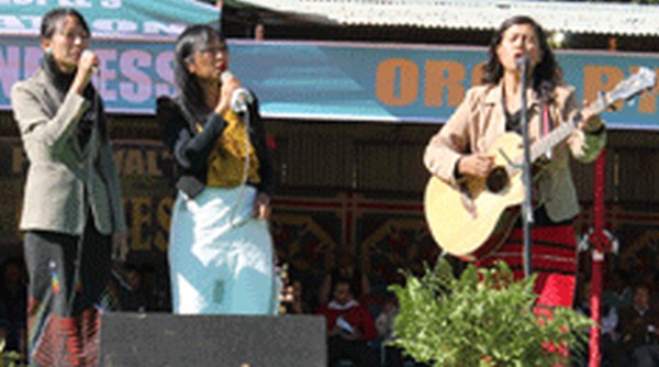 A musical event staged at  Barak Cultural Festival