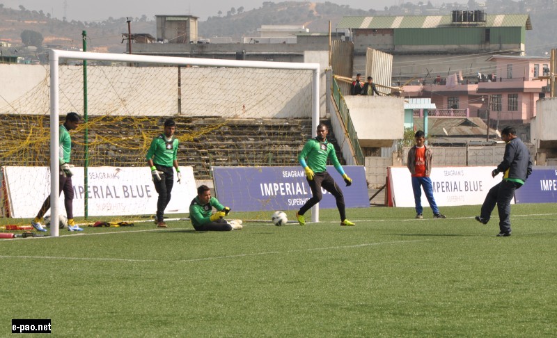 Practice session at Rangdajied United