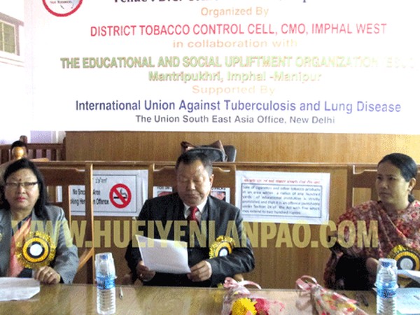 orientation workshop on 'Implementation of National Tobacco Control Programme in Imphal West
