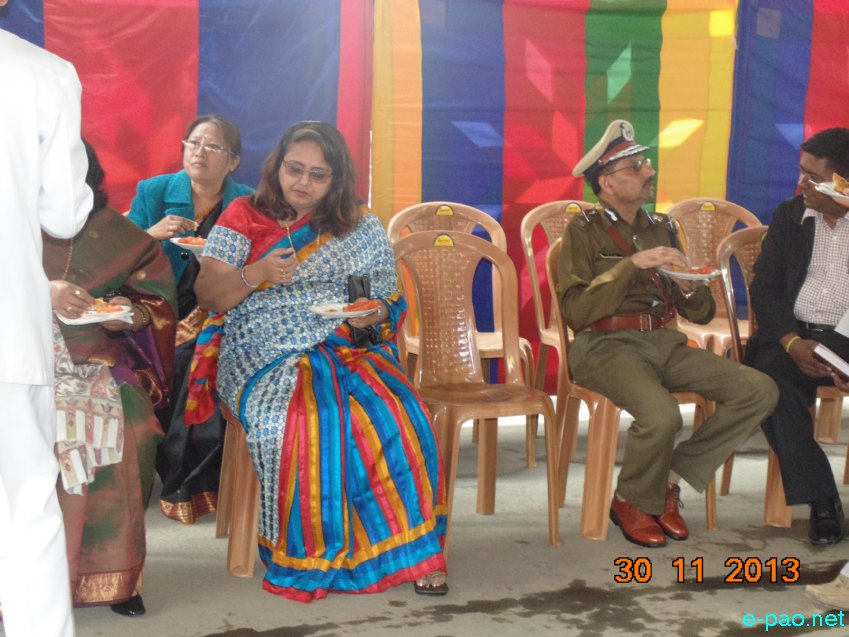 Director General of Manipur Police (DGP) MK Das Retired at 1st MR Ground, Imphal :: November 30 2013
