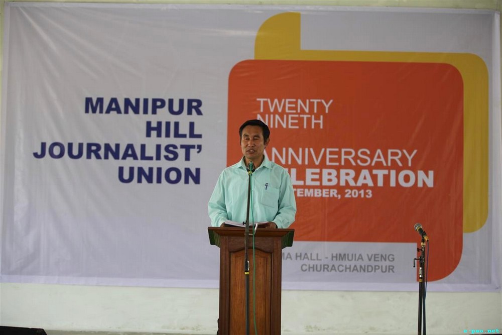 29th Anniversary Celebration of Manipur Hills Journalists Union (MHJU) at Churachandpur  :: 07 September 2013