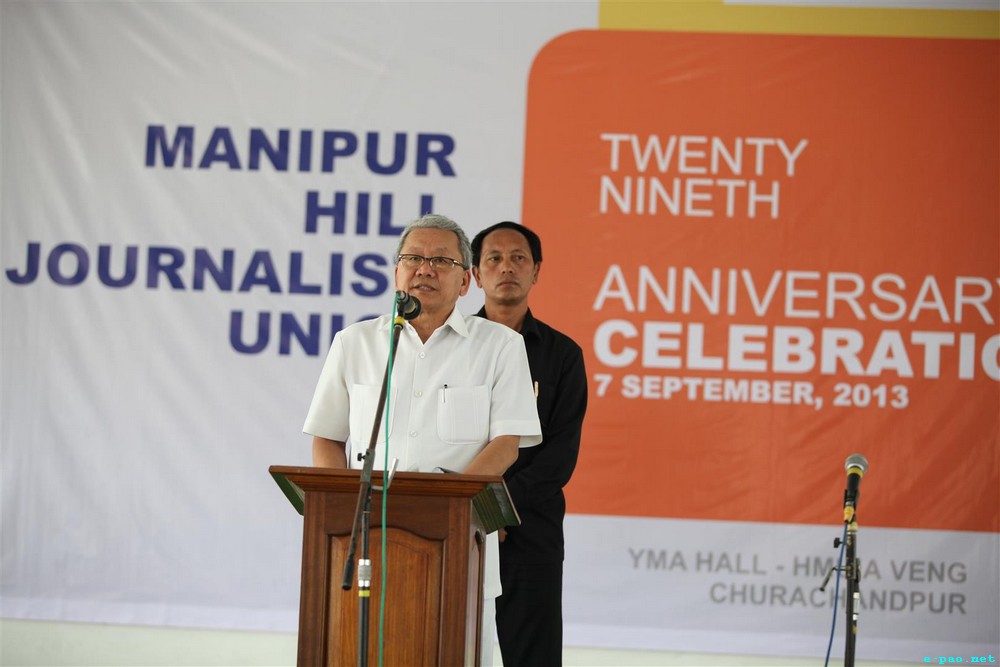 29th Anniversary Celebration of Manipur Hills Journalists Union (MHJU) at Churachandpur  :: 07 September 2013