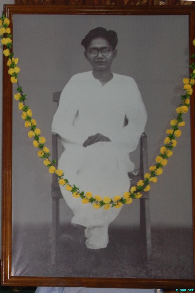 89th birth anniversary of RK Maipaksana observed at Lamyanba Shanglen on 11 October 2013 