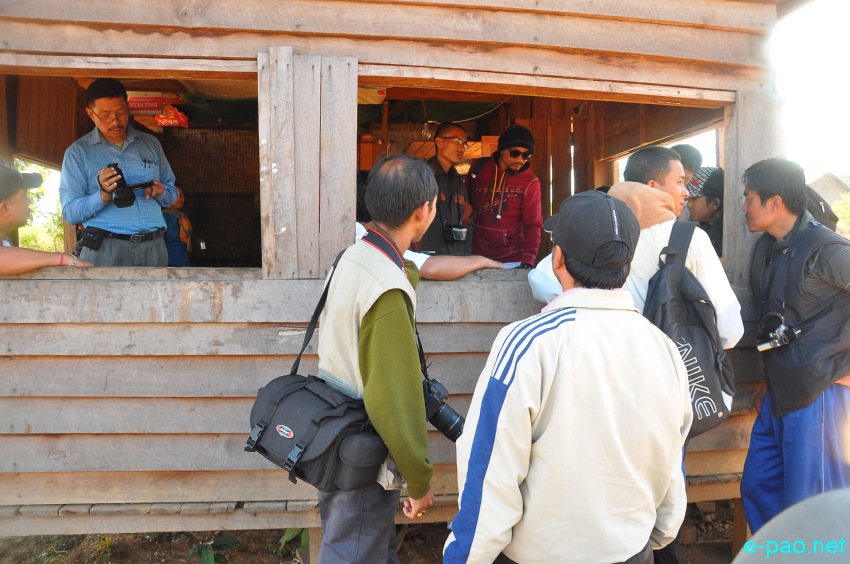 Site where Integrated Check Post (ICP) is being constructed at Moreh, (Border town - India-Myanmar) :: December 7 2013