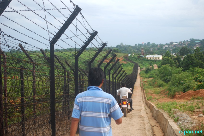 United Committee Manipur (UCM) inspection of India-Myanmar border area near Moreh :: August 8 - 10, 2013