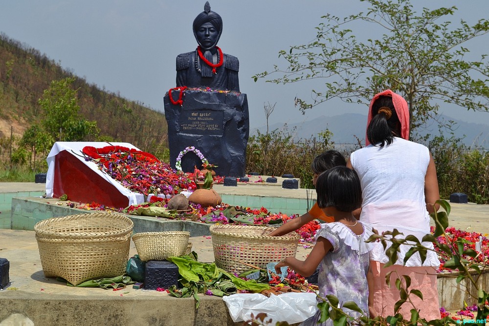'Martyrs' Day' held at the martyrs' memorial complex located at Cheiraoching, Thangmeiband :: April 13 2013