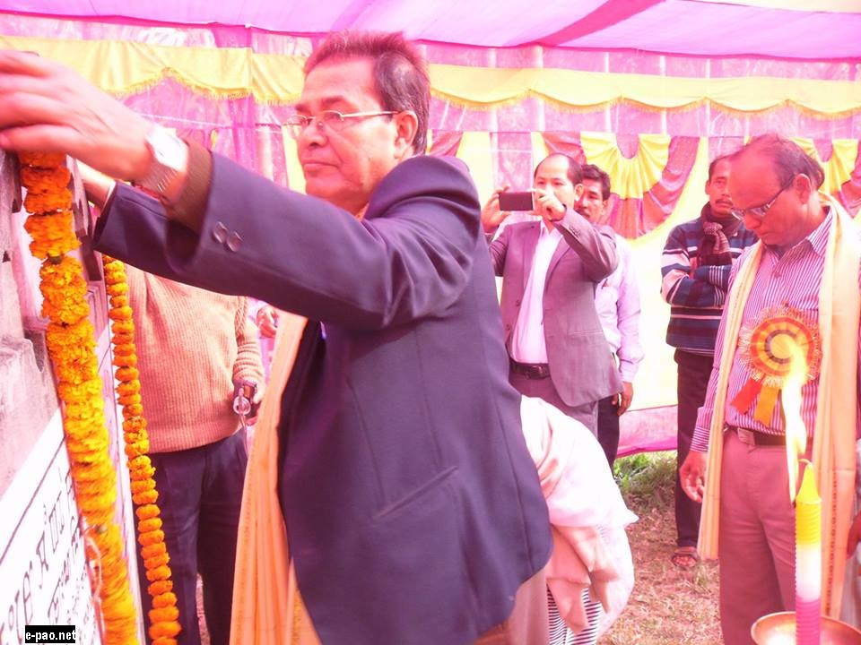 death anniversary of Major Chongtha Mia was obeserved on January 17, 2014 at Naram Khamar, Tripura