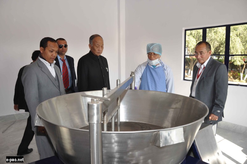CM inaugurates Manipur's first milk processing plant at Thoubal Wangmataba