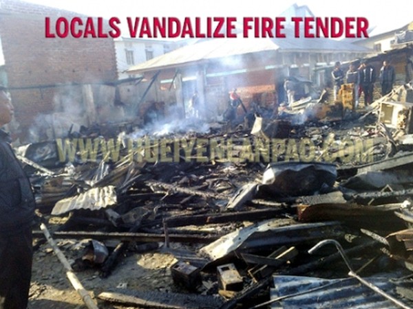12 shops gutted in Yairipok fire