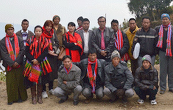  Shidi (MP Myanmar with Tangkhul Shawl along with Artax TNL President at the gathering ; The Tangkhul Team and the some people of Somrah at the Somrah Myanmar