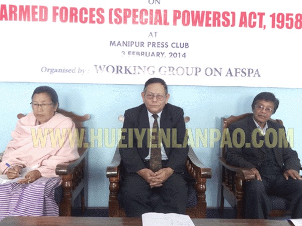 Inclusion of AFSPA demand in poll manifestoes pressed