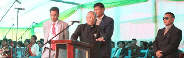 Rishang Keishing makes a point