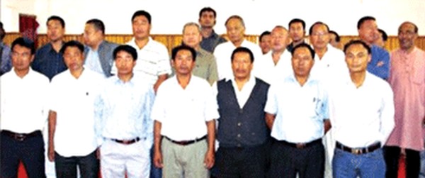 File pic of the CM, Dy CM and elected ADC members of Ukhrul and Senapati