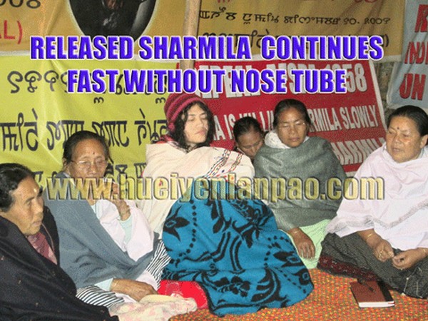 'CM persuades Irom Sharmila to join Congress'