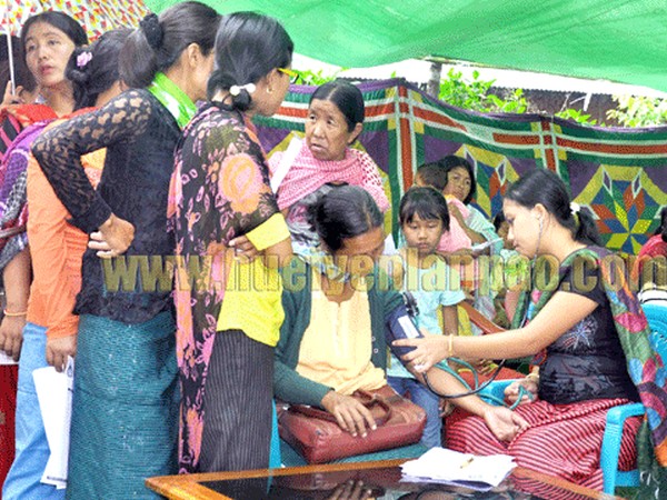 Chandel district health mela held at Aimol Khudamphai