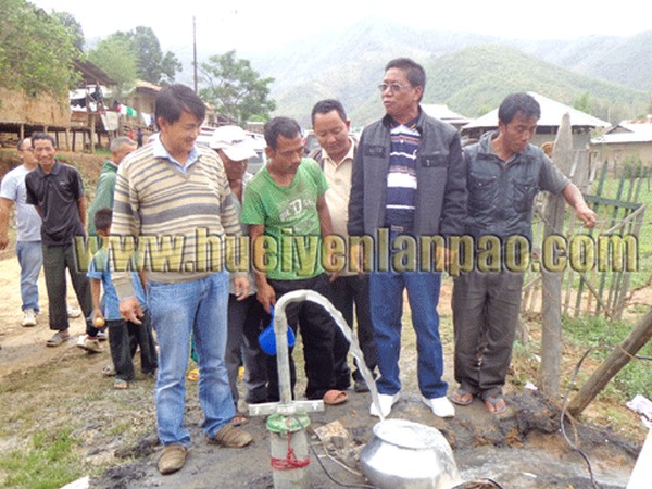 Singhat gets water supply