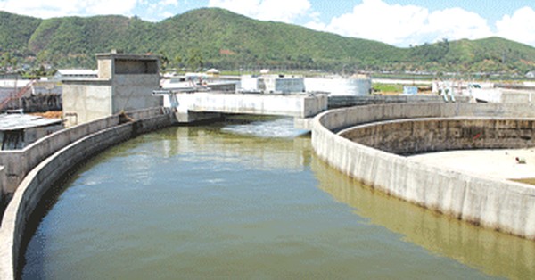 The Imphal Sewerage Project treatment plant site in Lamphelpat, Imphal West district
