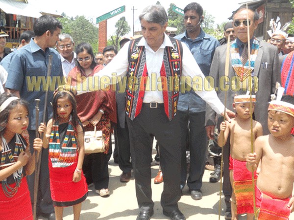 Governor VK Duggal at Shirui Lily Week observance