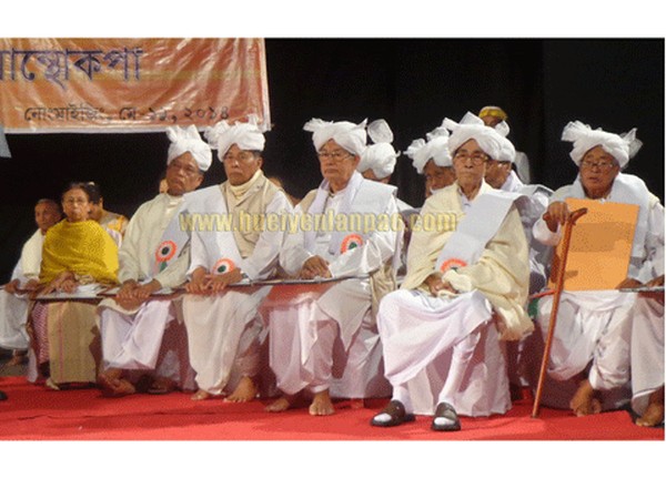 award ceremony of Manipuri Sahitya Parishad, Imphal