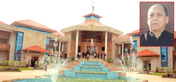The Manipur High Court and inset Th Chaoba