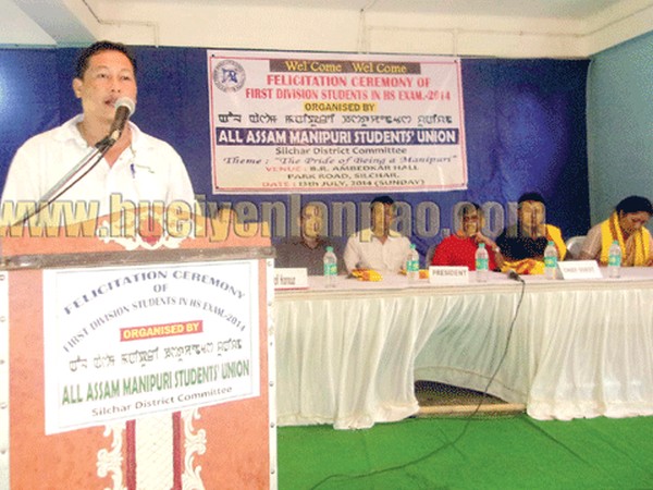 Meritorious Assam Manipuri students feted at Silchar