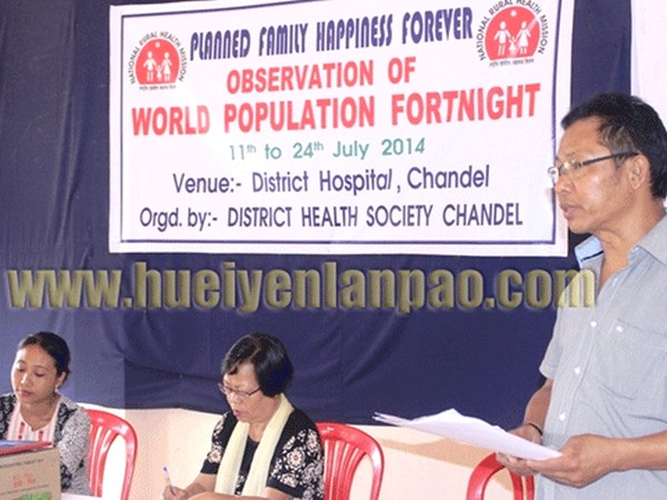 World Population Day observed at Chandel