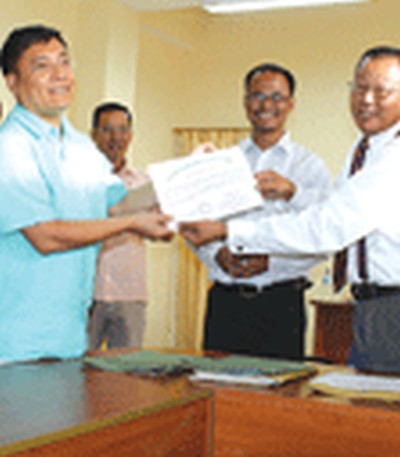Manipur Olympic Association (MOA) president