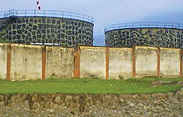 A view of Sekmai LPG bottling plant