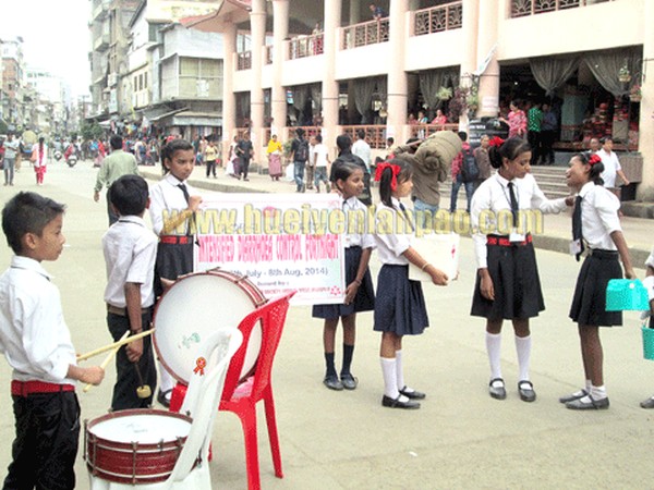 Kids perform street play to spread awareness on diarrhea