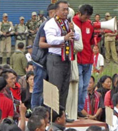 UNC memorandum being read out at Ukhrul