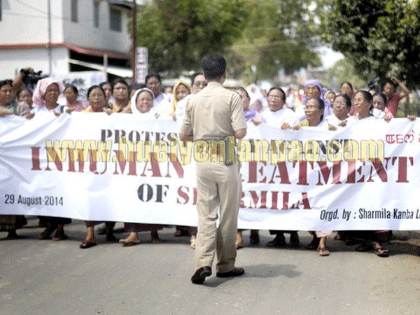 SAKAL rally demands AFSPA repeal to save Irom Sharmila