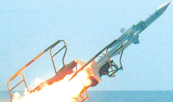 Surface to air missile Akash being test fired (File picture)