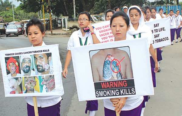 Campaign espouses tobacco free Manipur