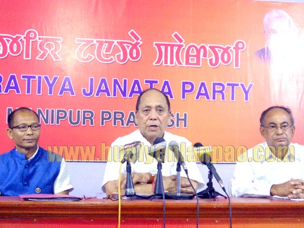 President of BJP Manipur Unit Thounaojam Chaoba