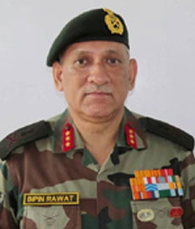 Lt General Bipin Rawat appointed