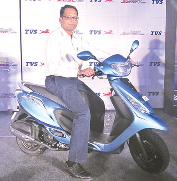 TVS launches TVS Scooty Zest 110