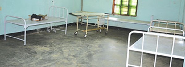 Only beds no medical staff at a health centre at Tamei sub-division