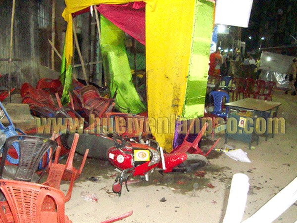 1 CDO killed, 16 others injured as IED rips through Durga Puja site at Thangal Bazar