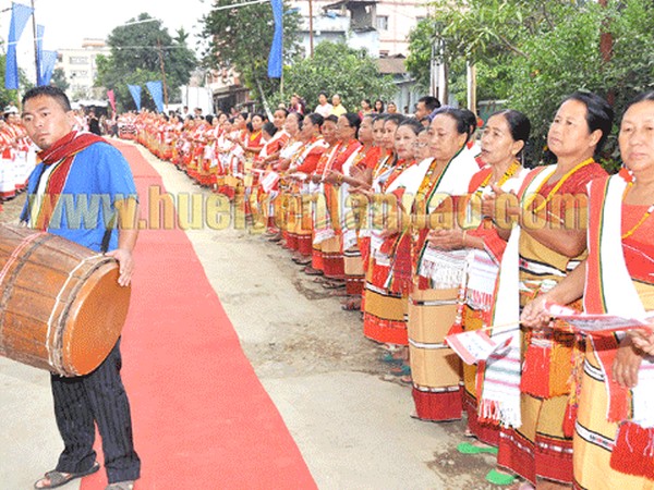 Golden Jubilee Celebration of the Ragailong Women Society (RWS) at Ragailong Village, Imphal