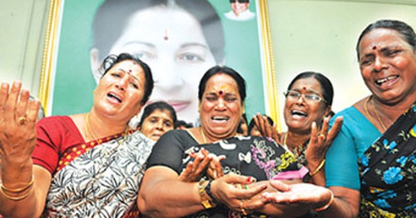 Supporters of Jayalalithaa break out in tears after the HC rejected her bail plea 