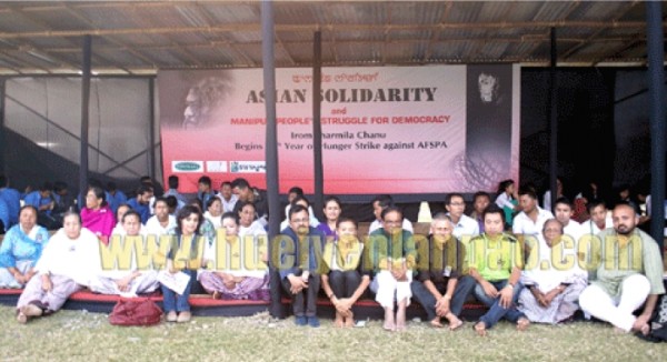 Massive hunger strike protests mark 14-yr of Sharmila's fasting