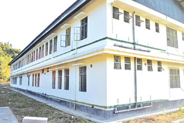 A new but incomplete building of TB & Leprosy Hospital