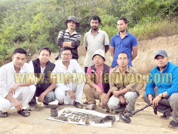 World WarII relics excavated at Heingang Hill