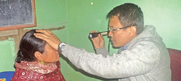 Free cataract detection camp