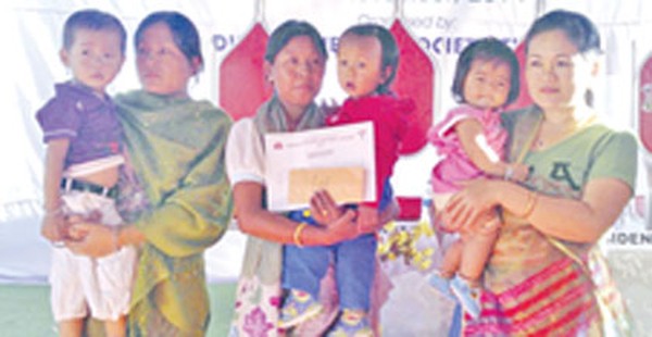 Healthy baby show at Thoubal
