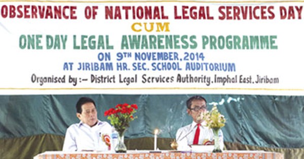 Legal Service day cum one day Legal Awareness Programmes held
